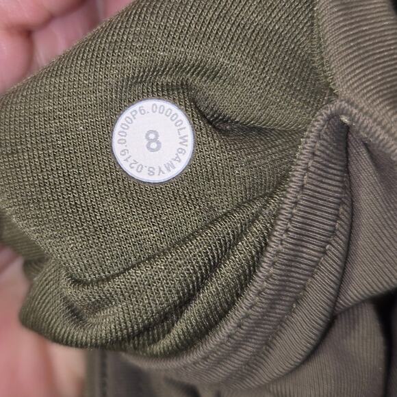 Lululemon All The Right Places Crop II 23" Sage sz 8 - Picture 6 of 6